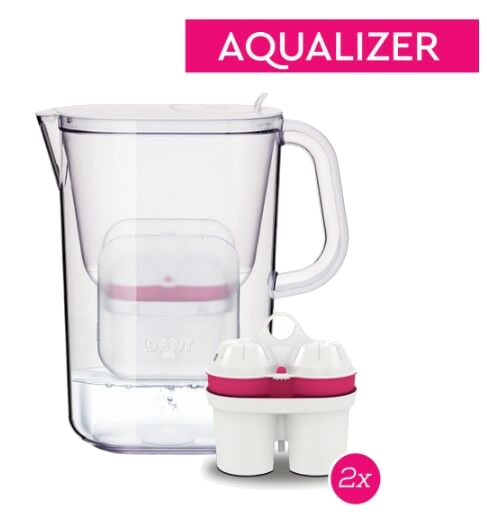 AQUAlizer Home Filter Jug incl. 2 Magnesium Cartridge