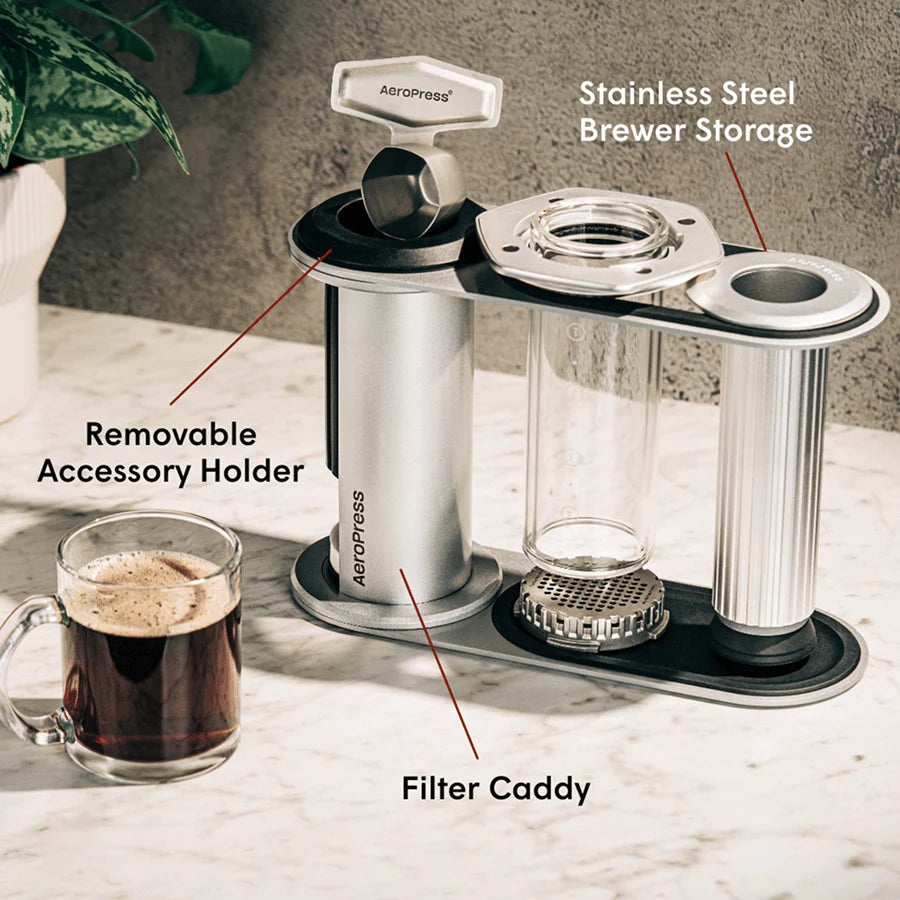Organizer Stand – Stainless Steel