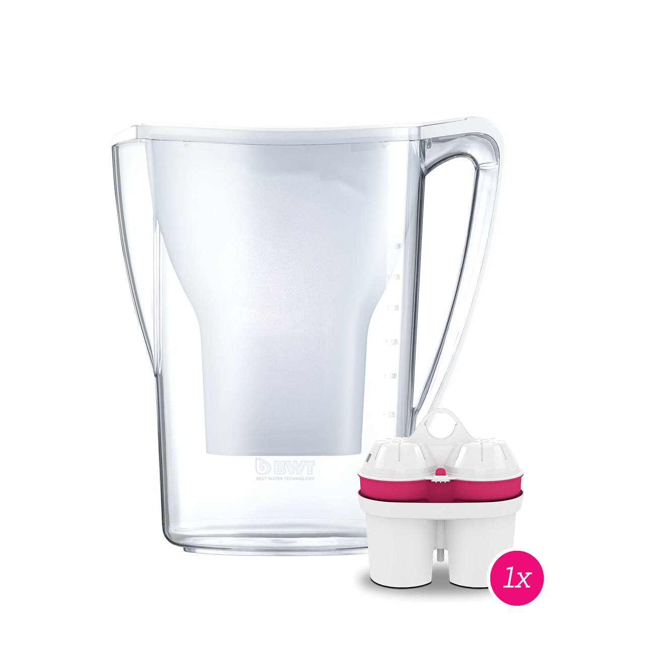 AQUAlizer Home Filter Jug incl. 1 Magnesium Cartridge