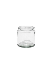 Glass Bean Jar Clear