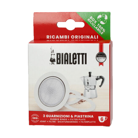 Gasket Set 6 Cup – 3 Seals + Filter Plate