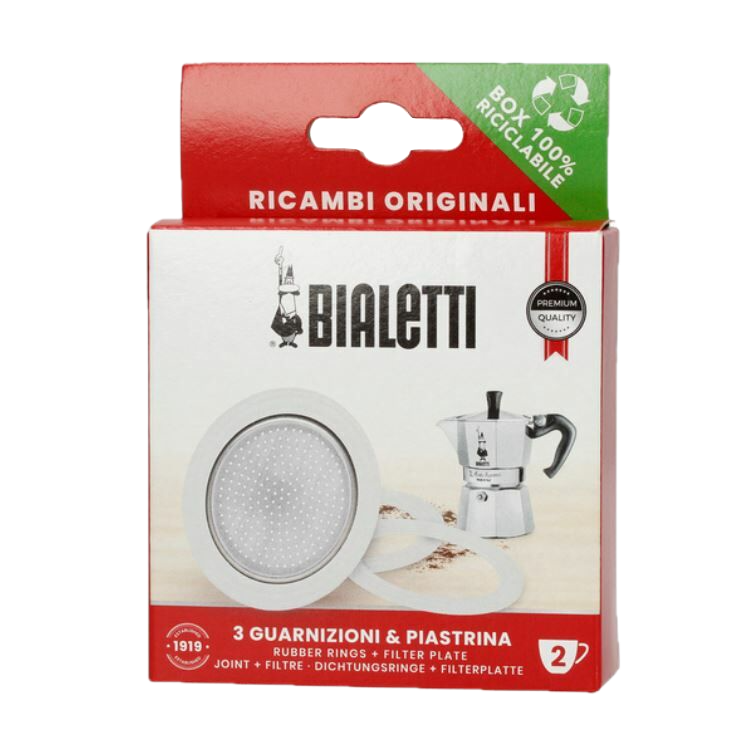 Moka Gasket Set 2 Cup – Aluminum