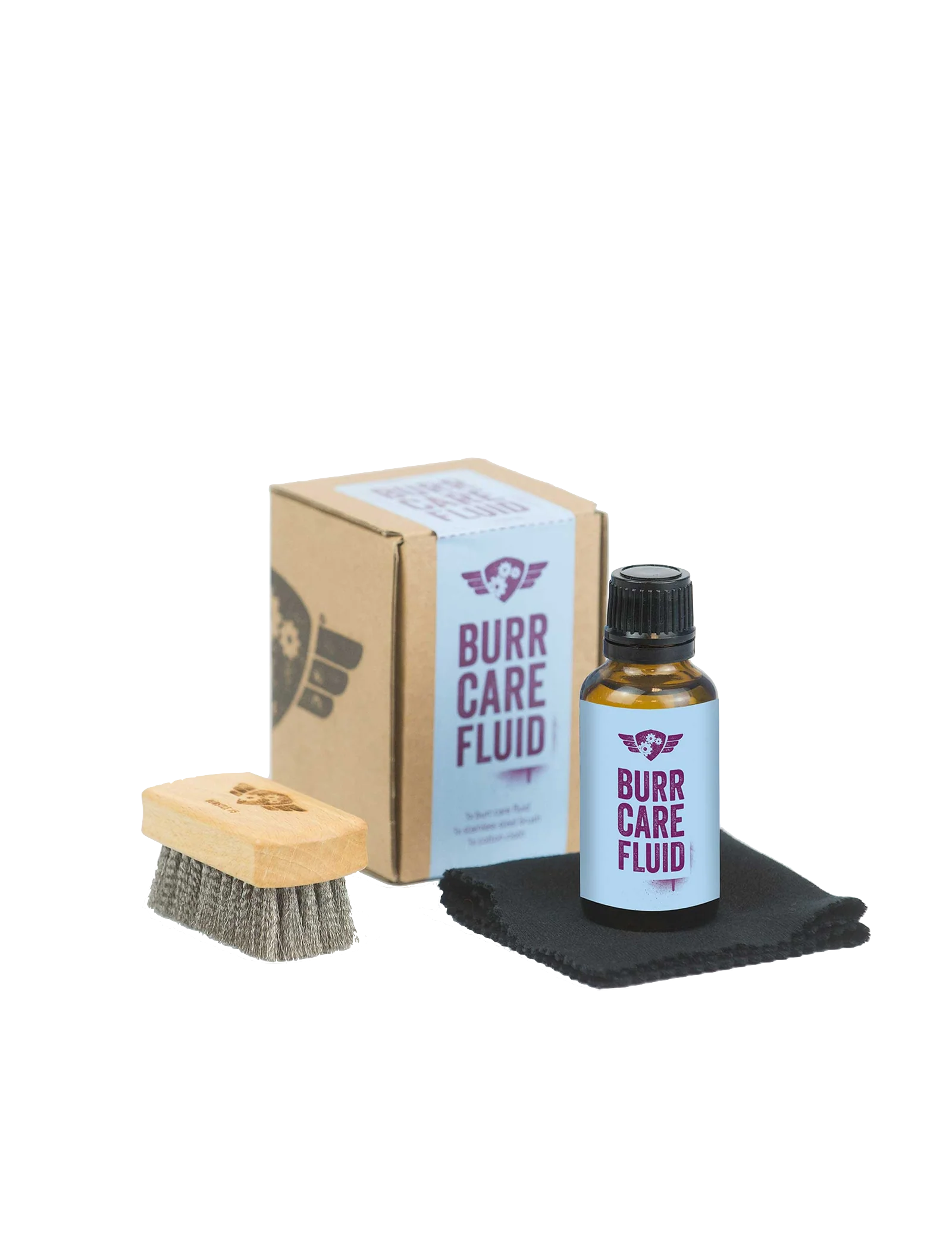 Burr Care Fluid Set