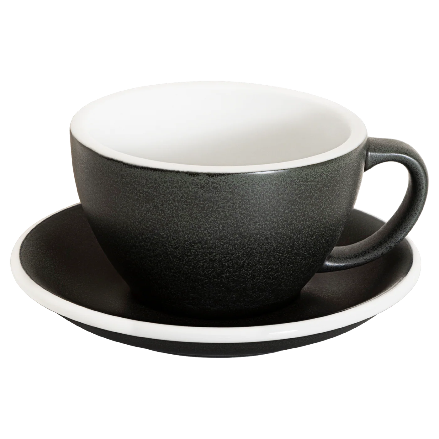 Egg Cup Cafe Latte 300ml mineral-inspired glazes