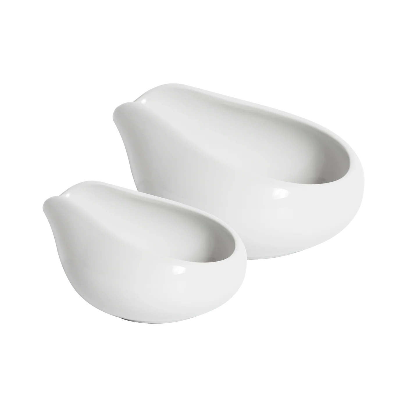 Beans Dosing Trays, Set of 2, White