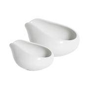 Beans Dosing Trays, Set of 2, White