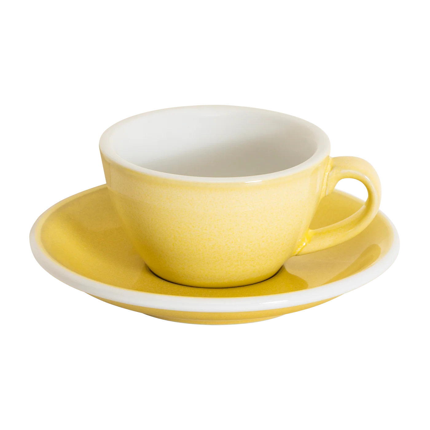 Egg Cup Flat White 150ml Glaze