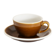 Egg Cup Flat White 150ml Glaze