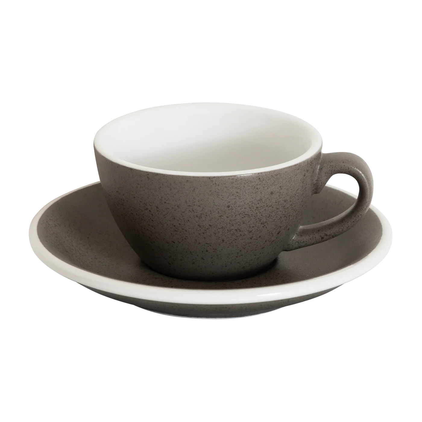 Egg Cup Flat White 150ml Glaze