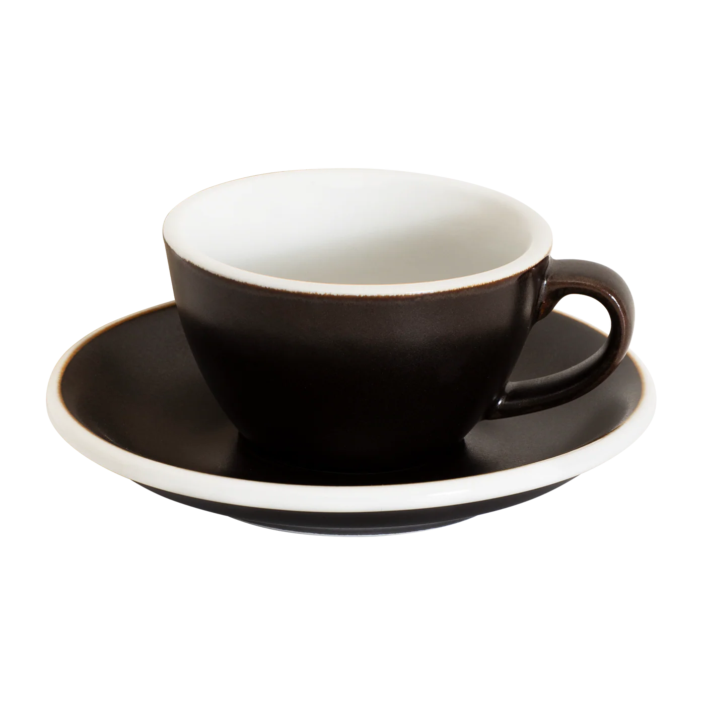 Egg Cup Flat White 150ml Glaze