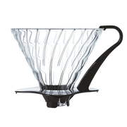 V60 Glass Dripper (Black Handle)