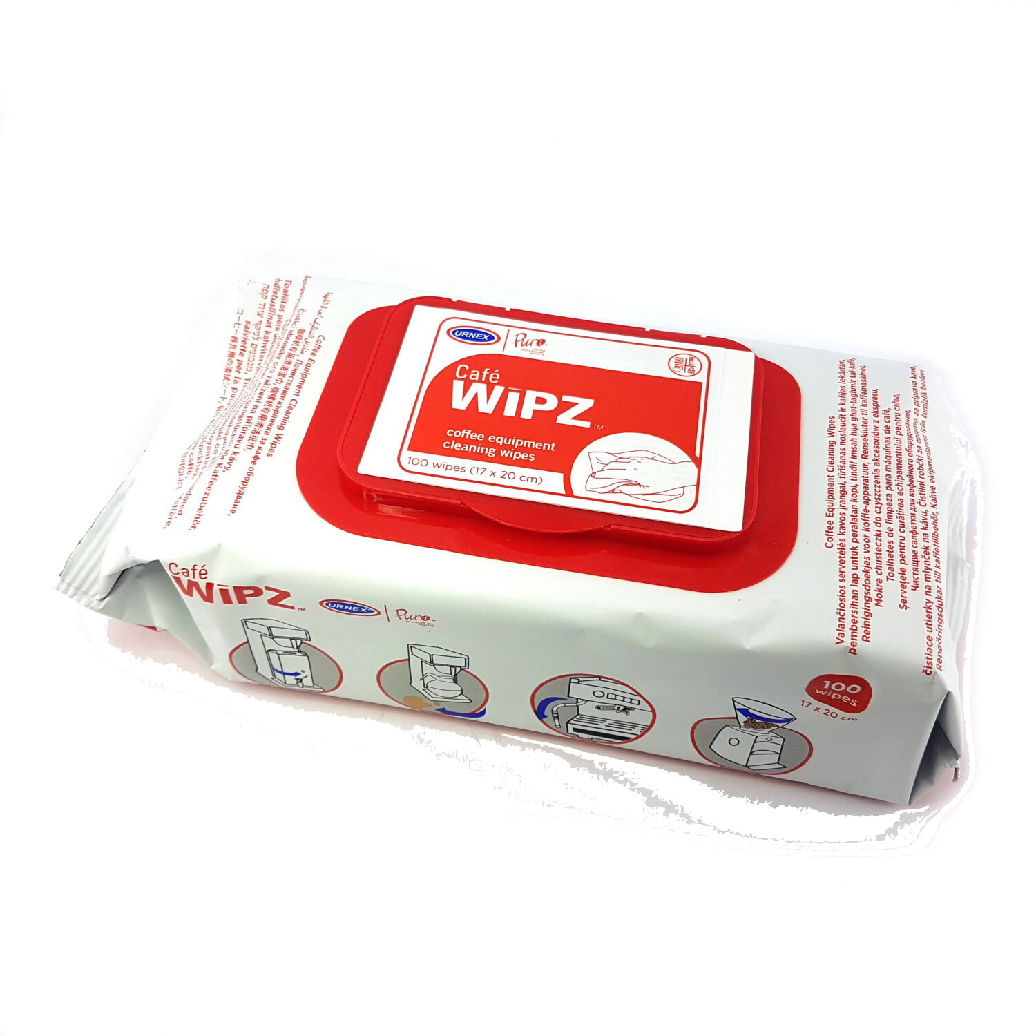 Café WIPZ Cleaning Wipes, 100 ct