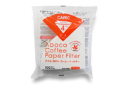 Abaca Coffee Paper Filter 2-4 Cups - 100 pcs.