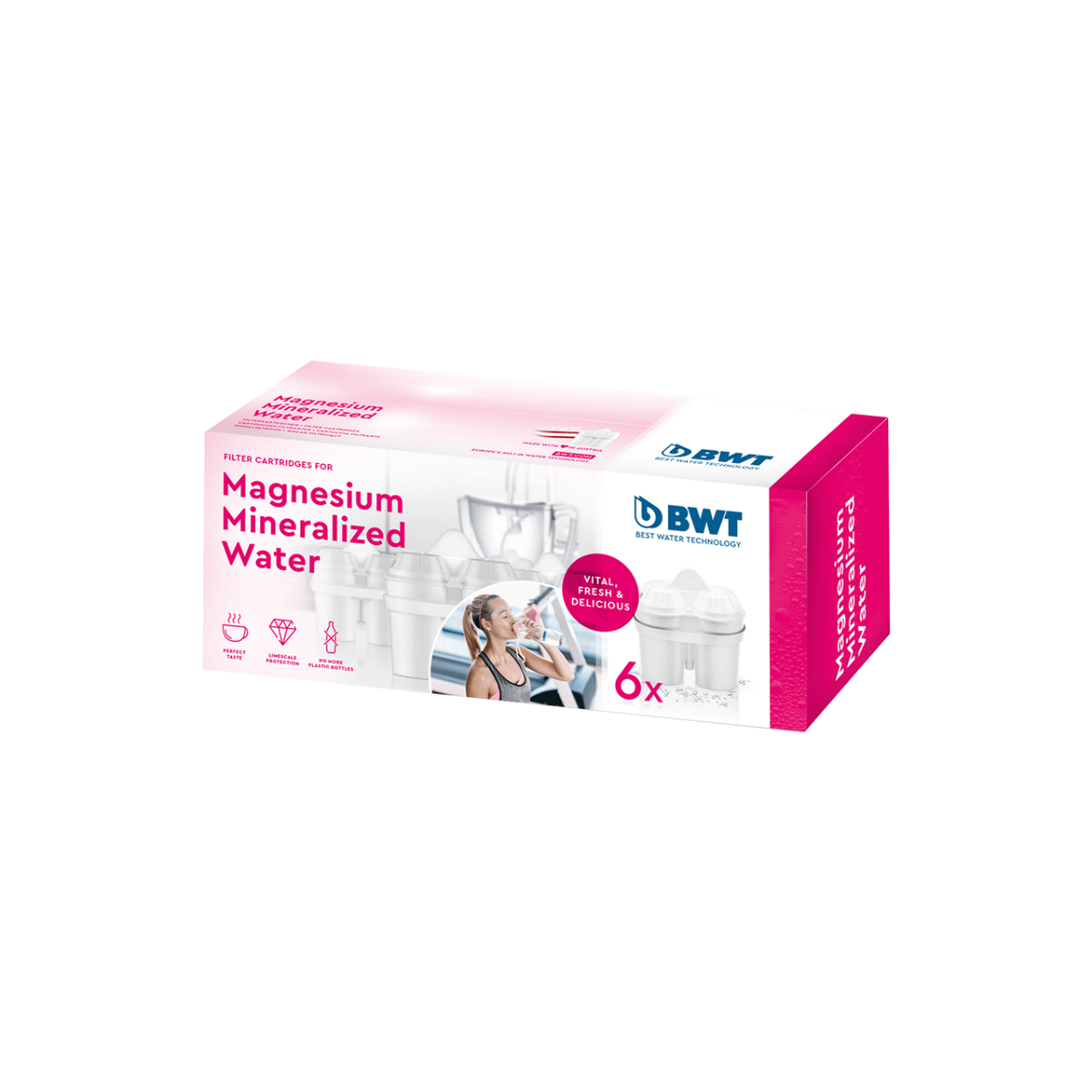 Magnesium Mineralizer Filters, 6‑Pack