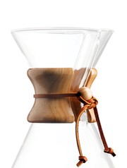 Classic 6, 8, 10‑Cups Wood Collar with Leather Tie