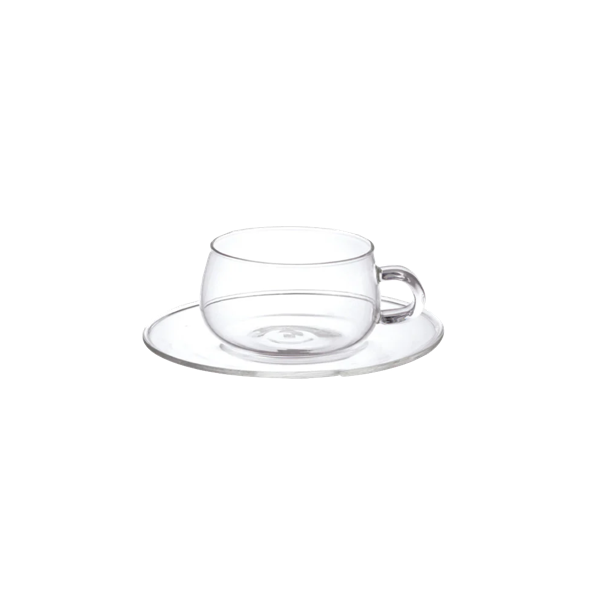 UNITEA Cup And Saucer 230ml Glass