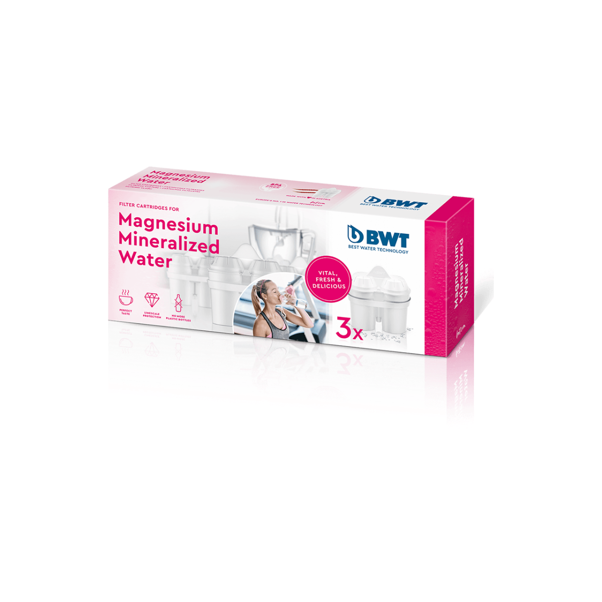 Magnesium Mineralizer Filters, 3‑Pack