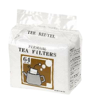 Self-Fill Tea Filters - 64 pcs