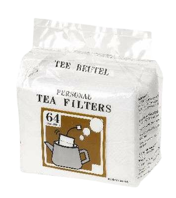 Self-Fill Tea Filters - 64 pcs