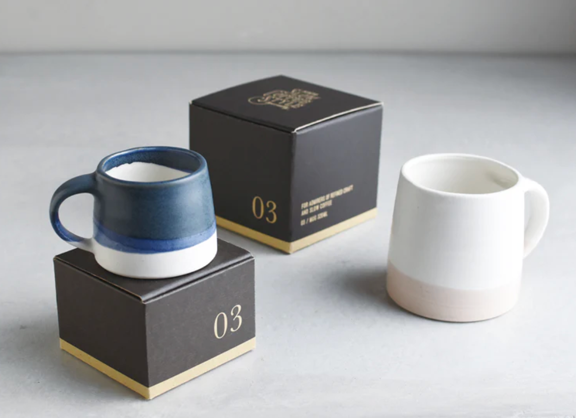 SCS-S03 Mug Navy x White 110 ml